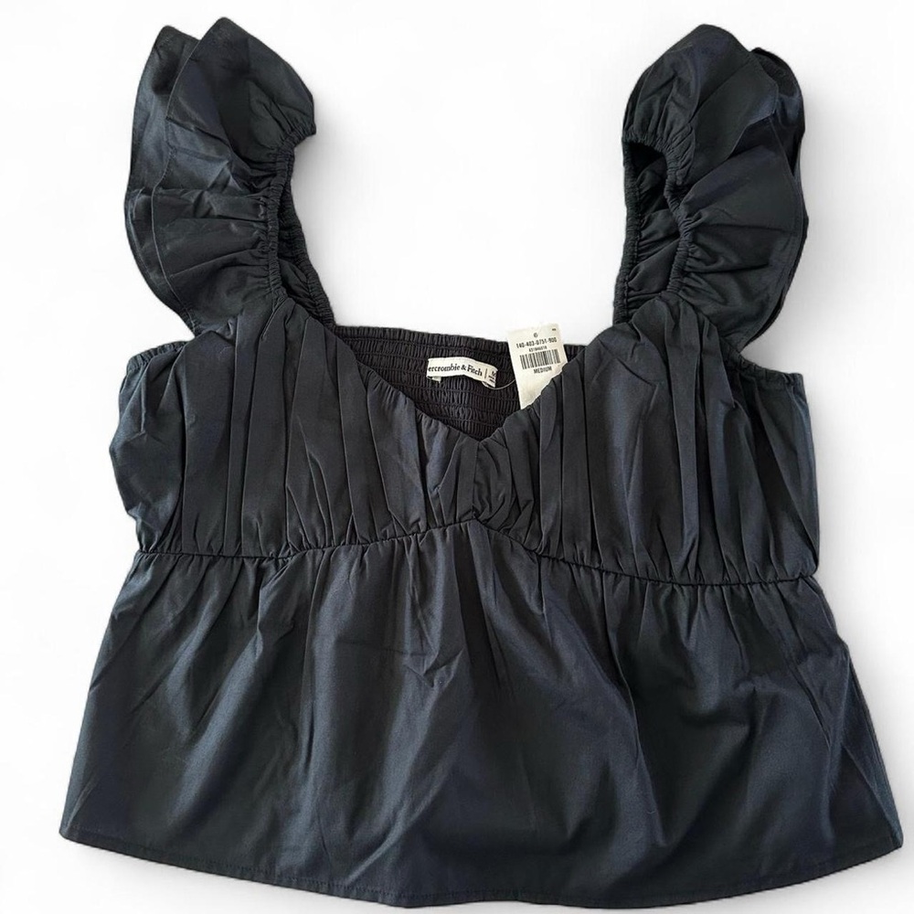 Abercrombie & Fitch Black Tank Top